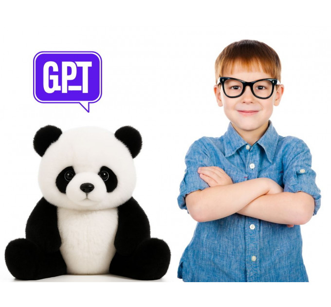 AI PANDA — Interaktive KI-Kuschelpanda (USB, ab 3 Jahren)