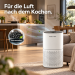 ZENET ZET-201 Luftreiniger mit HEPA-Filter, Aktivkohle, Ionisator, 240 m³/h und Schlafmodus für bis zu 50 m²