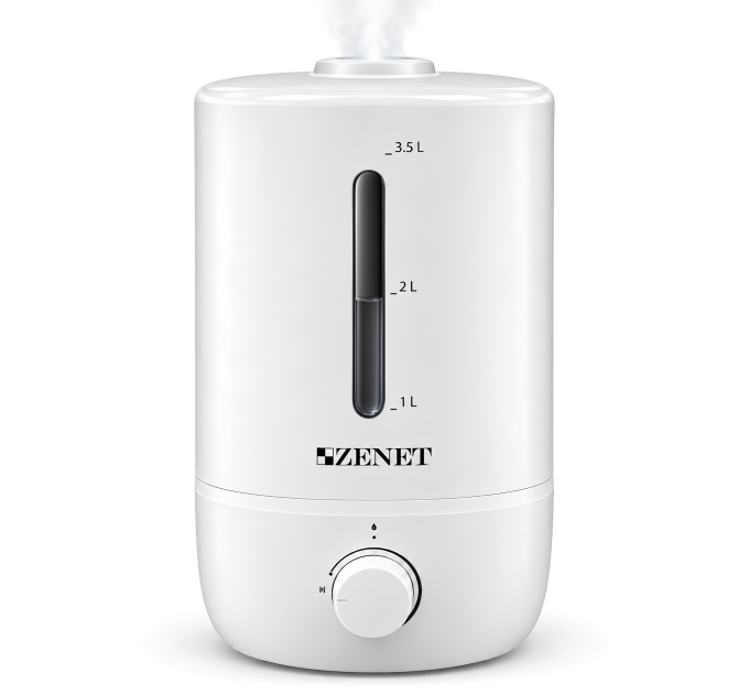 Humidificateur à ultrasons ZENET ZET-414 avec sortie de vapeur rotative à 360°
