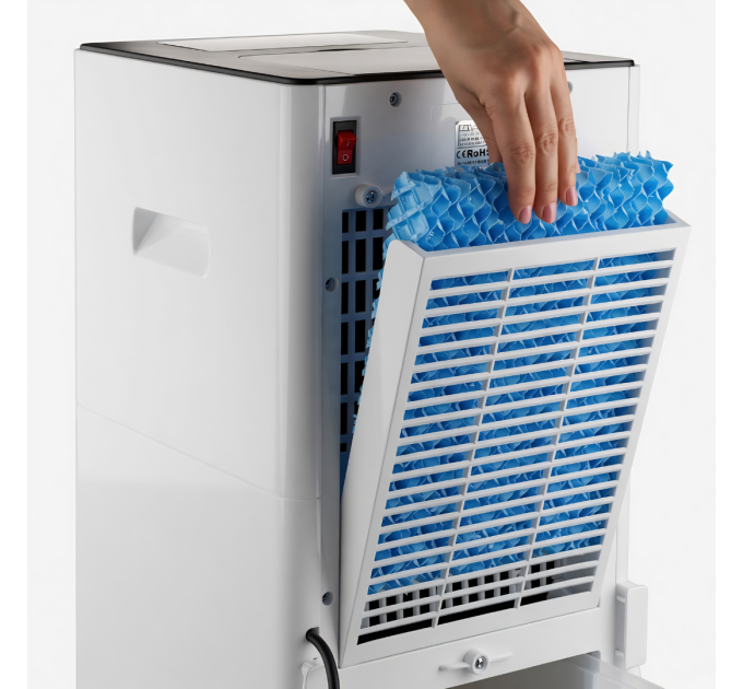 ZENET ZET-481 Luftkühler & Heizgerät – Mobile 4-in-1 Klimaanlage ohne Abluftschlauch