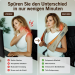 ZENET ZET-757 Shiatsu Nackenmassagegerät mit Infrarot Wärme und 3D Massagerollen Beige