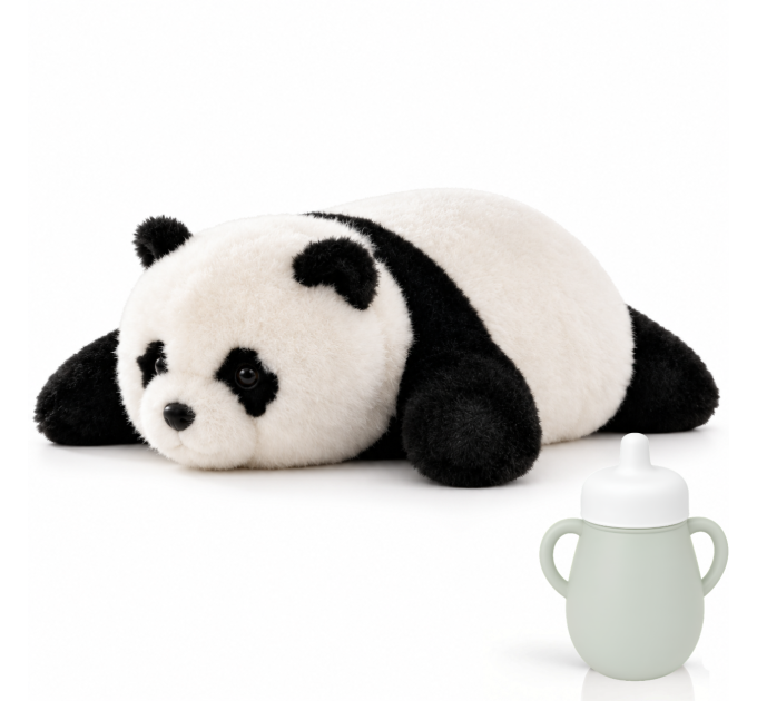 Smart Panda AI – Interaktives KI-Kuscheltier mit App zum Sprechen, Lernen & Spielen ab 3 Jahren