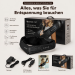 ZENET ZET-758 Shiatsu Nackenmassagegerät mit Infrarot Wärme für Nacken, Schultern und Rücken