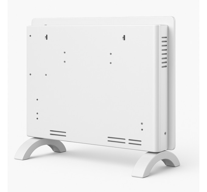  Zenet ZET-526 weißer Glas-Elektrokonvektor, Heizpanel 1500W | Weißes Glas-Heizpanel mit Fernbedienung