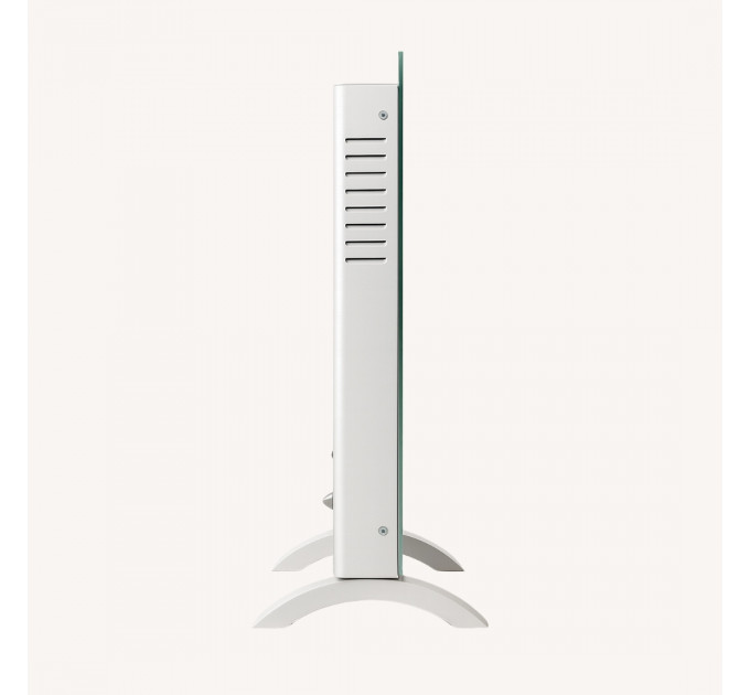  Zenet ZET-526 weißer Glas-Elektrokonvektor, Heizpanel 1500W | Weißes Glas-Heizpanel mit Fernbedienung