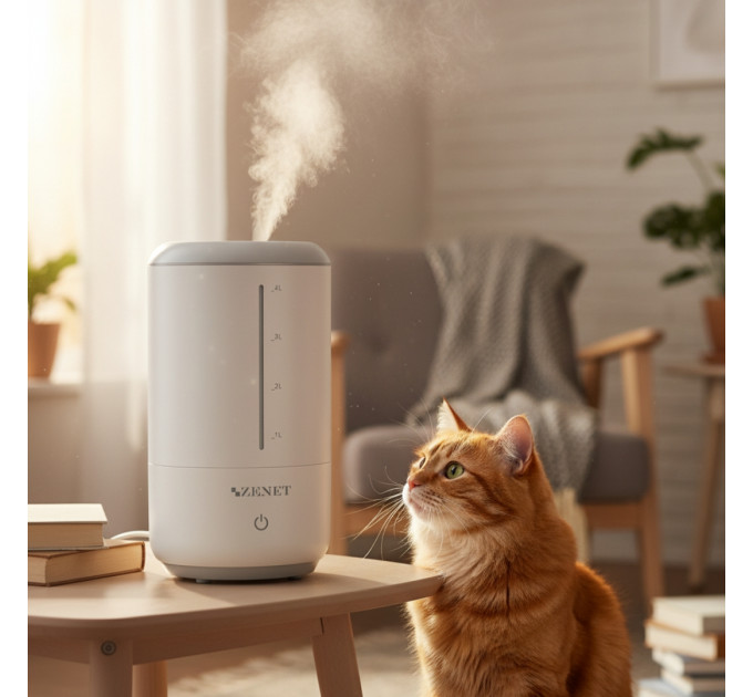 Humidificateur d’air Zenet ZET-416 avec fonction aromathérapie