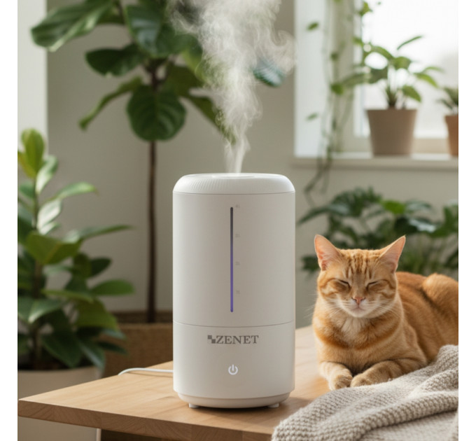Humidificateur d’air Zenet ZET-416 avec fonction aromathérapie