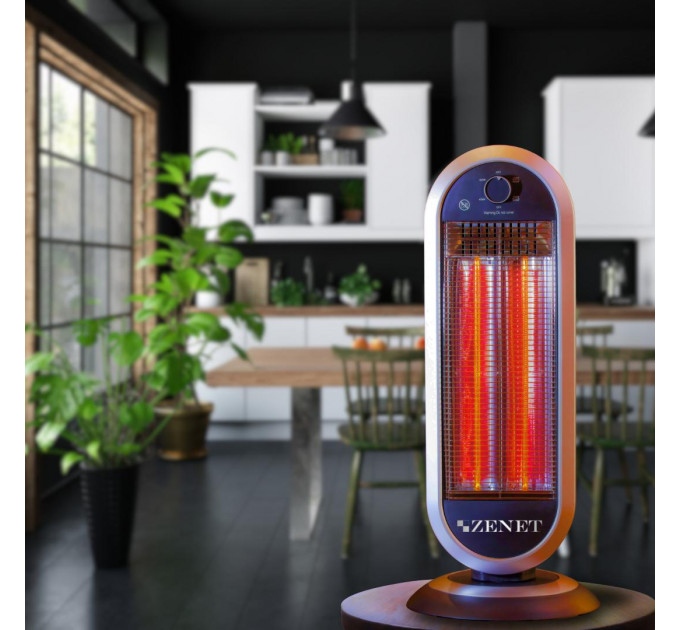 Carbon Heizstrahler Zenet ZET-515 Infrarot Heizstrahler 500W/1000W