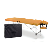 2 Zonen Massageliege Zenet 1044 Größe M (185*70cm), mit Aluminiumgestell