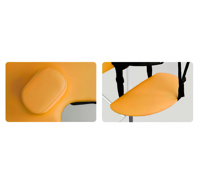 2 Zonen Massageliege Zenet 1044 Größe M (185*70cm), mit Aluminiumgestell