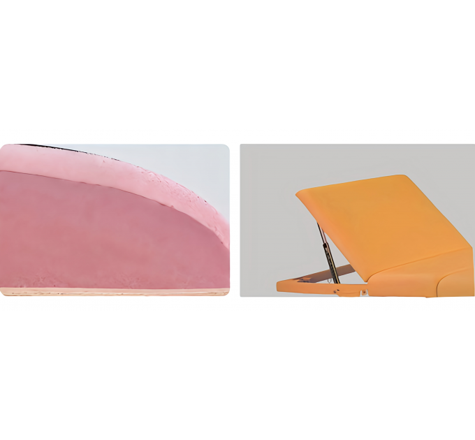 2 Zonen Massageliege Zenet 1044 Größe M (185*70cm), mit Aluminiumgestell