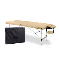 2 Zonen Massageliege Zenet 1044 Größe M (185*70cm), mit Aluminiumgestell