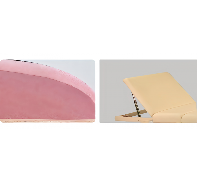2 Zonen Massageliege Zenet 1044 Größe M (185*70cm), mit Aluminiumgestell