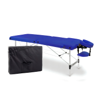 2 Zonen Massageliege Zenet 1044 Größe M (185*70cm), mit Aluminiumgestell