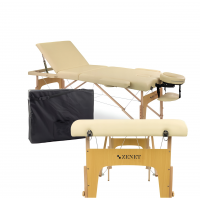 Massageliege  Zenet 1047 größe L (195*70cm) 3 Zonen, klappbar & höhenverstellbar