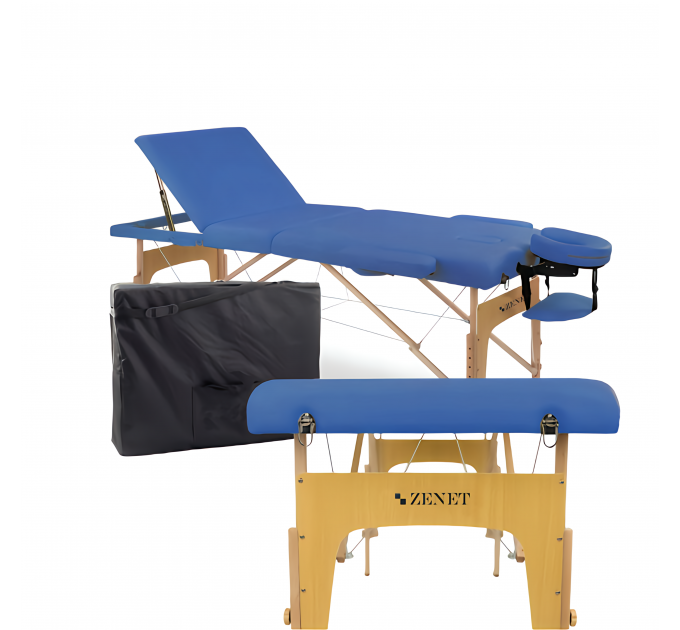 Massageliege  Zenet 1047 größe L (195*70cm) 3 Zonen, klappbar & höhenverstellbar