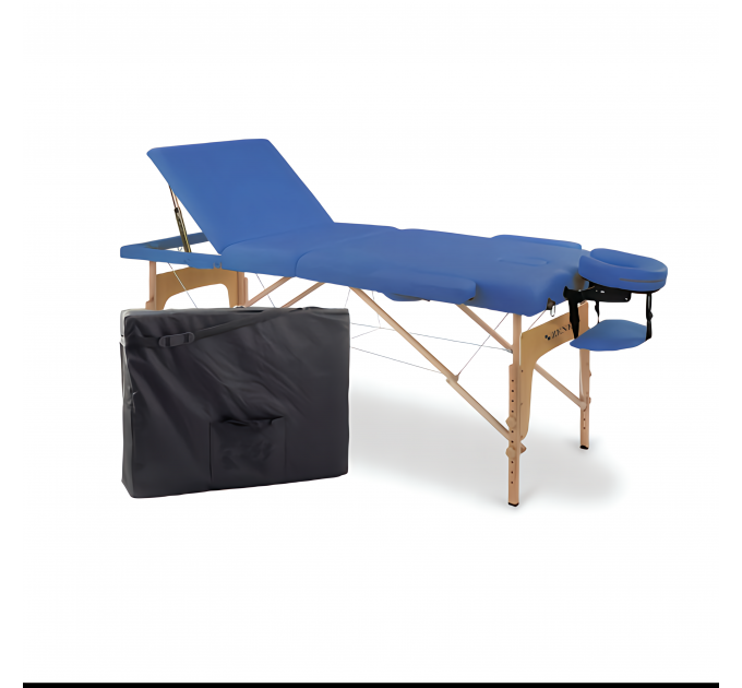 Massageliege  Zenet 1047 größe L (195*70cm) 3 Zonen, klappbar & höhenverstellbar
