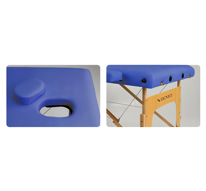 Massageliege  Zenet 1047 größe L (195*70cm) 3 Zonen, klappbar & höhenverstellbar