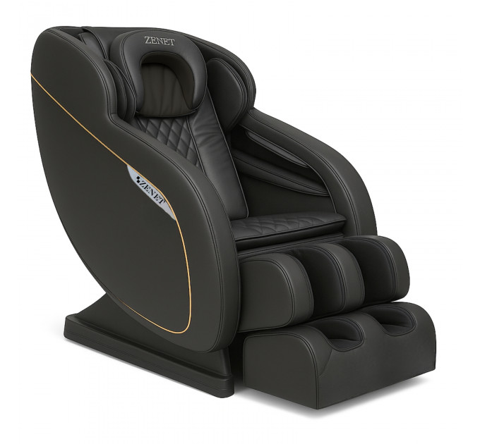 Massagesessel Zenet Zet-1288 mit Wärmefunktion | schwarzer Massagesessel für Zuhause und Büro