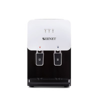 ZENET ZET-311 2-in-1-Wasserspender, 2 Temperatureinstellungen, heißes, kaltes und kühles Wasser, für 3-5-Gallonen-Flaschen