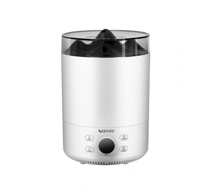 Zenet ZET-412 – Humidificateur à ultrasons 5L, silencieux, sûr et élégant
