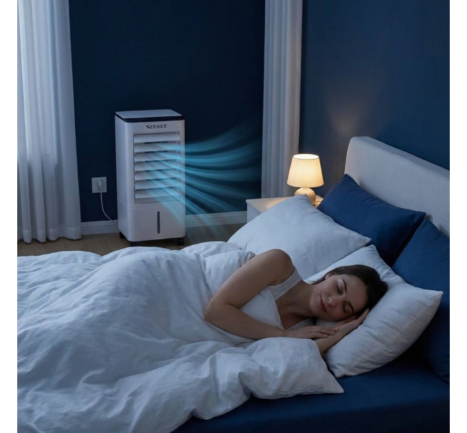 Mobile Klimaanlage ohne Abluftschlauch Zenet Zet-483 Klimagerät