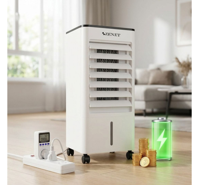 Mobile Klimaanlage ohne Abluftschlauch Zenet Zet-483 Klimagerät