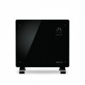 Zenet ZET-523 schwarzer Glas-Konvektor, Heizpaneel, 1000W | Schwarzes Glasheizpaneel mit Fernbedienung