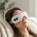Appareil de massage yeux Zenet ZET-701 | Masseur réglable au cadre pliable, chaleur, vibration et compression