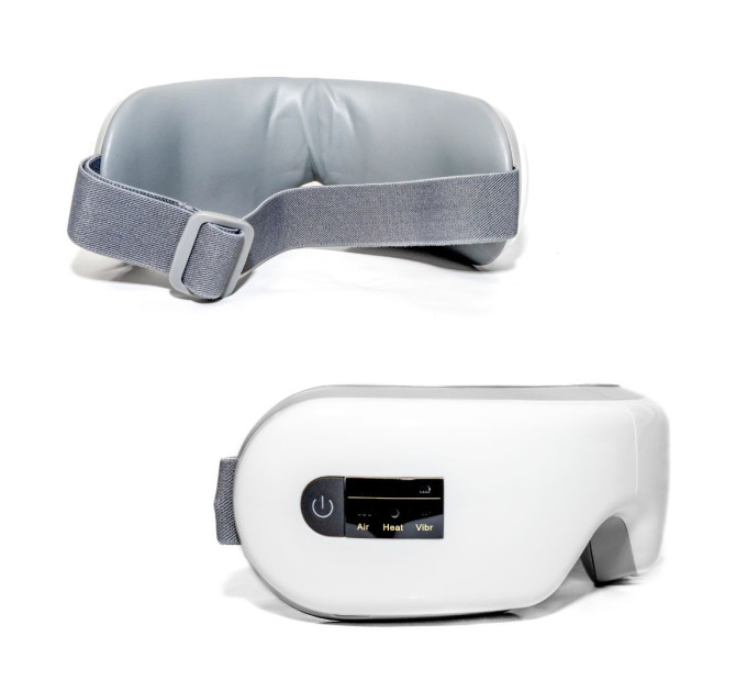 Appareil de massage yeux Zenet ZET-701 | Masseur réglable au cadre pliable, chaleur, vibration et compression