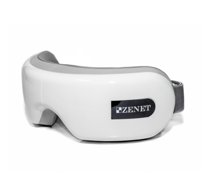 Appareil de massage yeux Zenet ZET-701 | Masseur réglable au cadre pliable, chaleur, vibration et compression