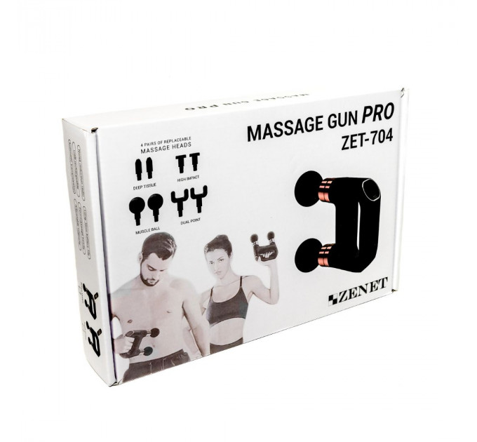 Massagepistole Mini, Massage Gun Zenet Zet-704, Tiefengewebe für Nacken Schulter Rückenmassagegerät