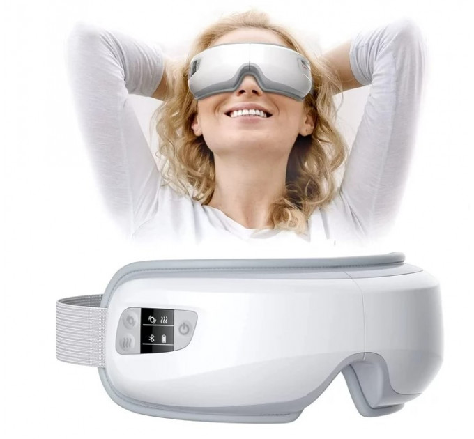 Zenet massagebrille mit wärme, massagesessel erweiterung, wiederaufladbar, kompression vibration, Zet-701