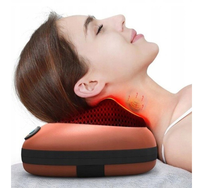 Zenet ZET-727 – Coussin Shiatsu chauffant avec chargeur voiture – votre masseur personnel à la maison, au bureau ou en déplacement