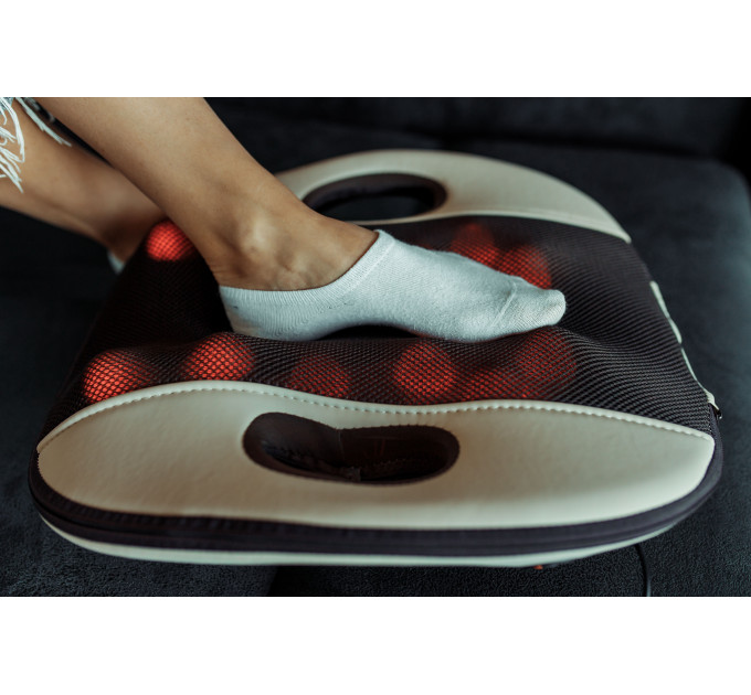 Shiatsu Massagekissen mit Wärmefunktion für Rücken und Schultern – Zenet ZET-728