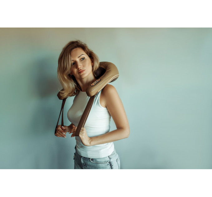 Shiatsu Nackenmassagegerät mit Wärme – Zenet ZET-759 für tiefenwirksame 5D-Massage