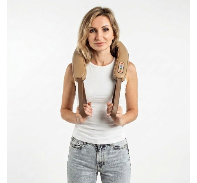 Appareil de massage Shiatsu pour la nuque avec chaleur – Zenet ZET-759 pour un massage 5D en profondeur