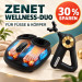 ZENET Wellness-Duo ZET-761 + ZET-705 – Massage für Füße und Körper