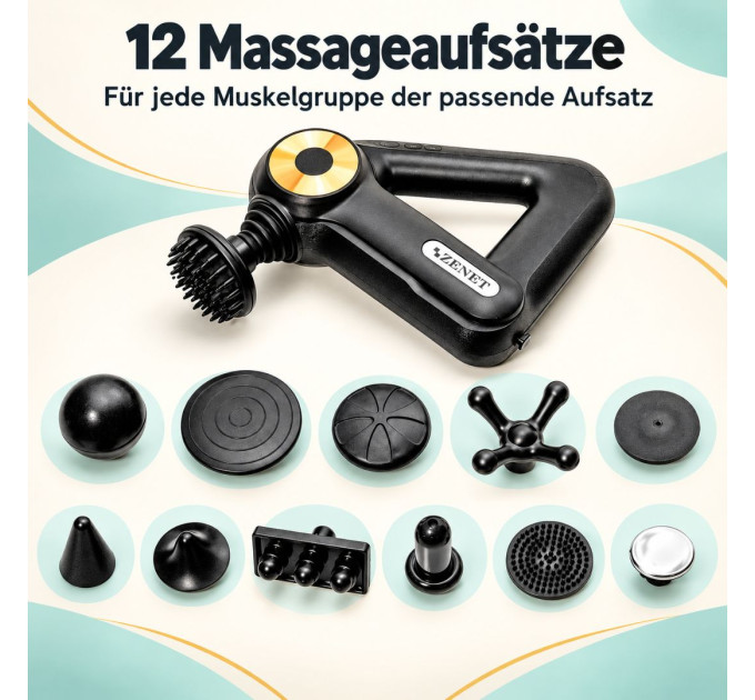 ZENET Wellness-Duo ZET-761 + ZET-705 – Massage für Füße und Körper