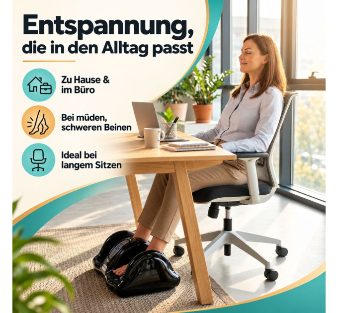 ZENET Wellness-Duo ZET-763 + ZET-716 – Massage für Füße und Körper