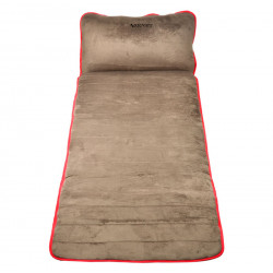 Zenet Zet-836 Massagematte mit Wärmefunktion, Ganzkörpermassagematte, 10 Vibrationsmotoren und 4 Heizkissen