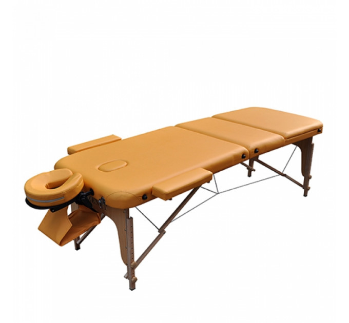 3 Zonen Massageliege Zenet 1049 Größe L (195*70cm) mit Aluminiumgestell, klappbar und höhenverstellbar